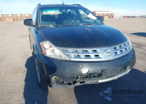 2007 Nissan Murano S from USA, damaged, VIN JN8AZ08W07W660814